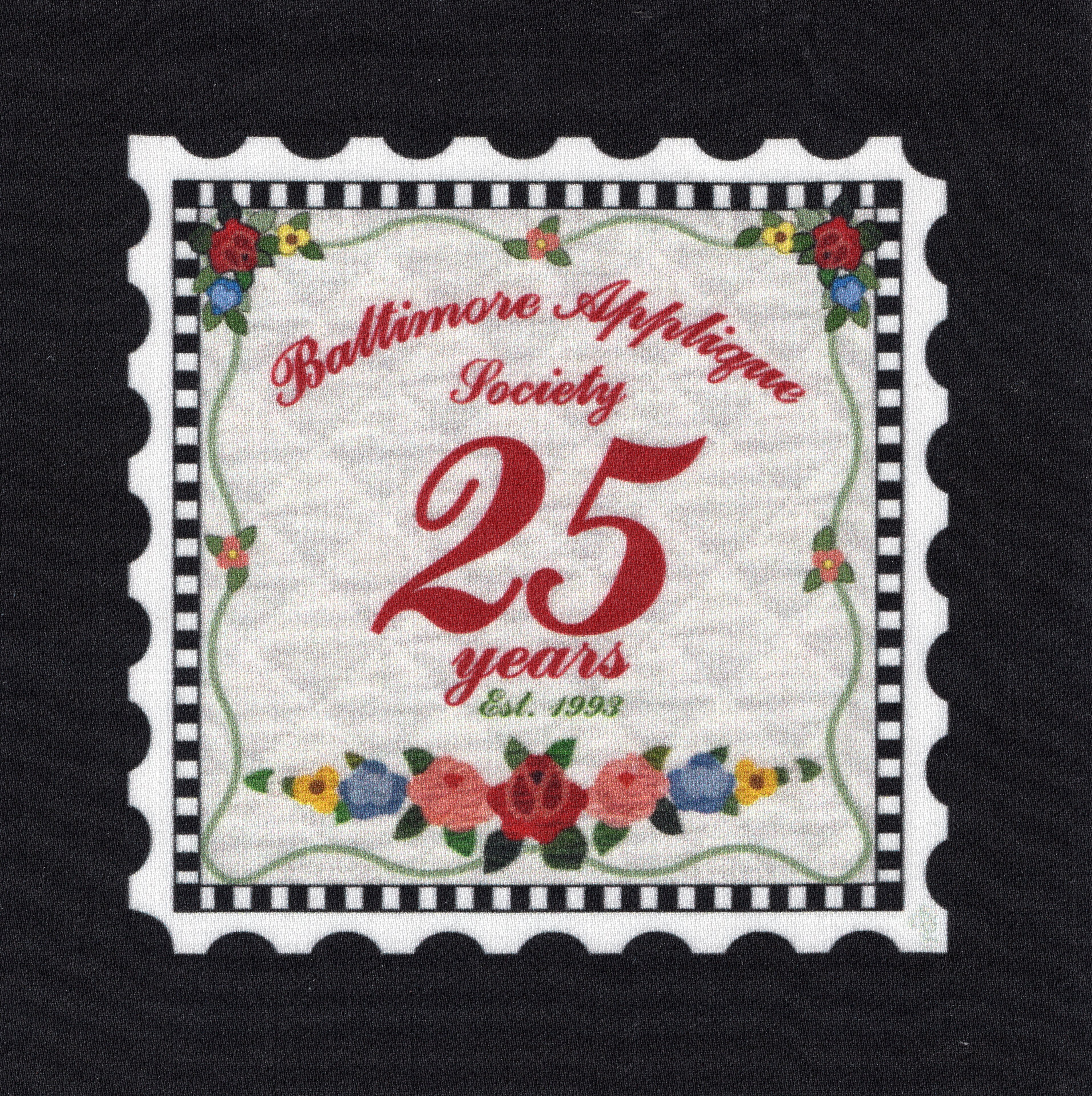 BAS 25 Year Anniversary Charm Stamp